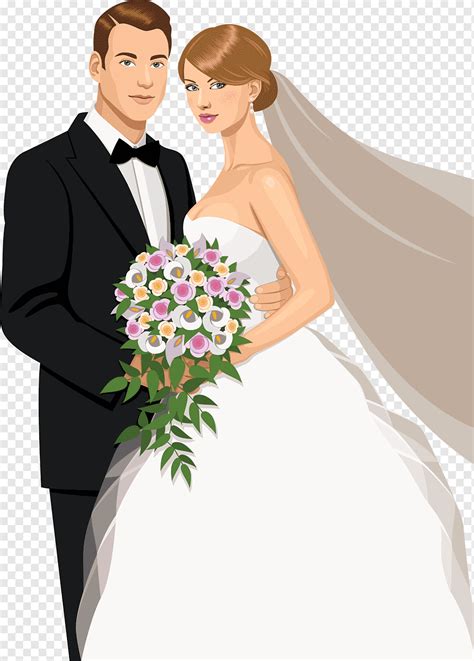 Newlyweds Clipart Of Flowers