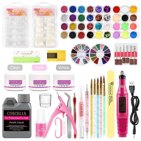 Sets And Kits Acrylic Nail Kit Gel Nails Nail Kit