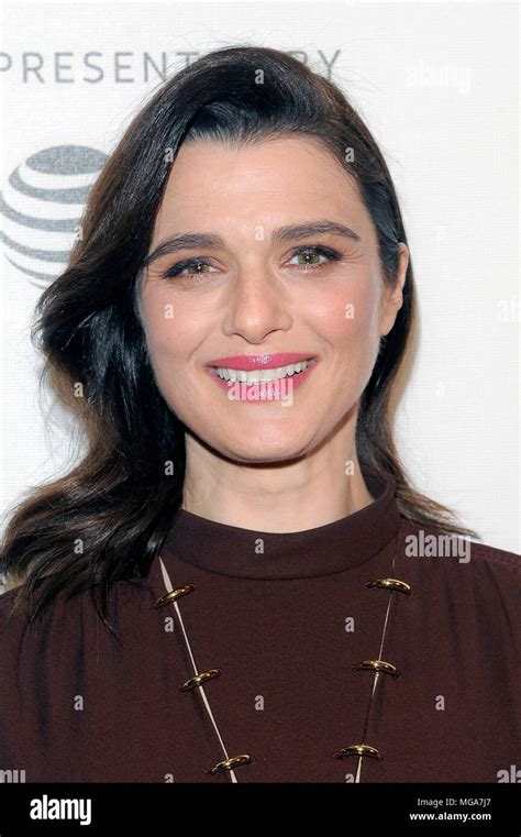 New York Ny April 24 2018 Rachel Weisz Attends Premiere Of
