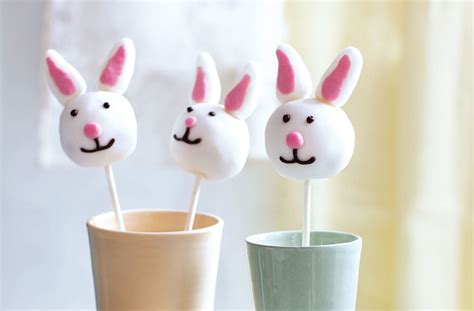 Pull out the cake pops. Bunny Cake Pops Recipe | Easter Baking Recipes | Tesco Real Food