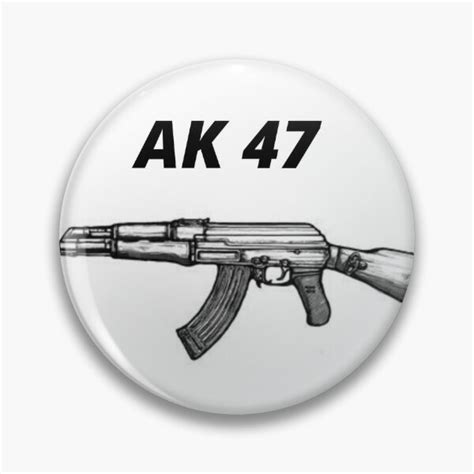 Ak 47 Pins And Buttons Redbubble