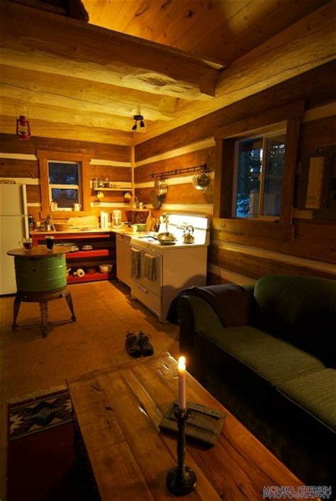 This post and beam cabin building in the british columbia woods is sure to inspire; 320 Sq. Ft. Post & Beam Cabin in the Woods for Sale - Tiny ...