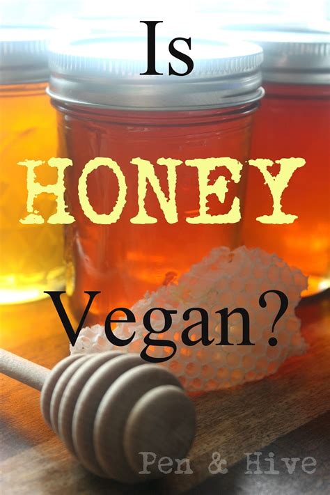 Pen & Hive: Is Honey Vegan?