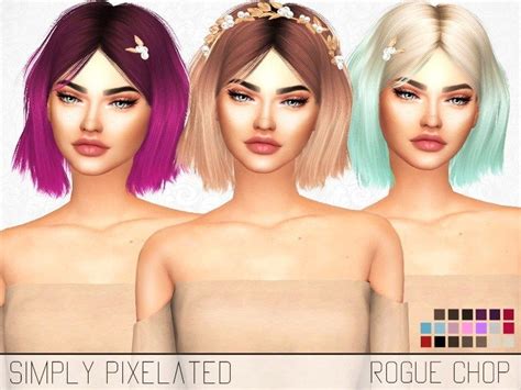 Mesh Needed Leahlillith Rogue Alpha Edit Retexture The Sims 4
