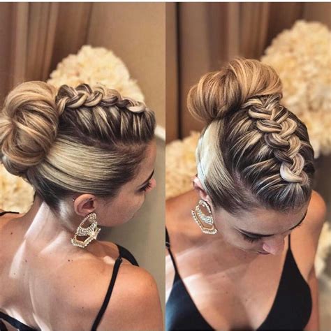 Prom Braided Updo Hairstyle With Images Braided Hairstyles Updo Braided Hairstyles Brown