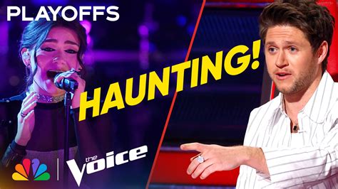 Watch The Voice Highlight Gina Miles Performs Chris Isaaks Wicked Game The Voice Playoffs