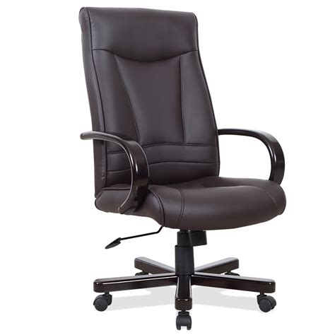 We did not find results for: Leick Deep Brown Faux Leather Executive Office Chair with ...