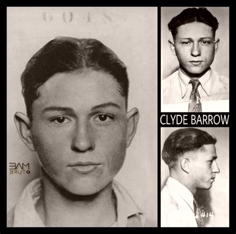 Clyde Barrow Bonnie And Clyde Photos Mug Shots Bonnie Clyde