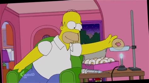 Homer Simpson Donut Junkie Becomes Diabetic Homer Simpson Donuts