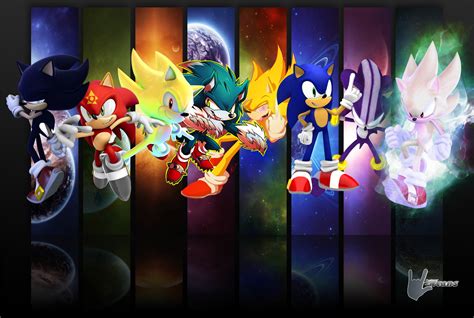 Sonic Transformation Wallpapers Wallpaper Cave