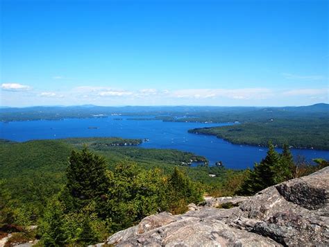 Lake Winnipesaukee From The Mt Major Nh Summit View Of T Flickr