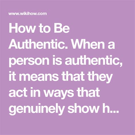 Be Authentic Authentic Spiritual Guidance Acting