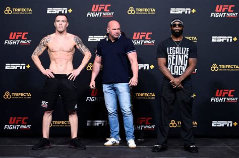 Ufc On Espn 36 Stats Preview Head To Head Look At Colby Covington Vs