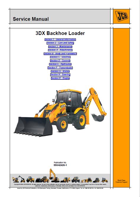 Jcb Backhoe Parts Manual