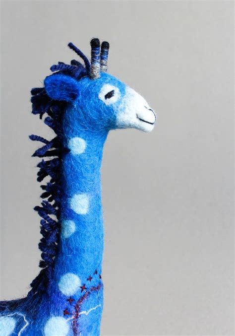Felt Giraffe Abimbola Art Puppet Safari Animal Marionette Etsy Uk