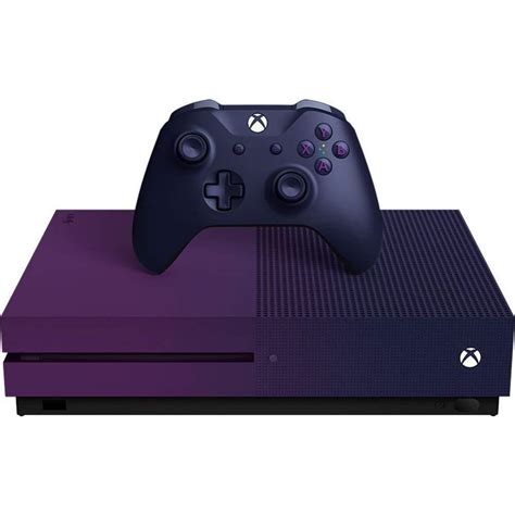 Microsoft Xbox One S Limited Edition Gradient Purple 1tb Console With Wireless Controller And 4k