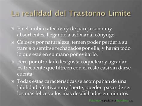Los límites (guía práctica para familiares y pacientes con trastorno de personalidad). EL trastorno límite de la personalidad. Psicólogo ...