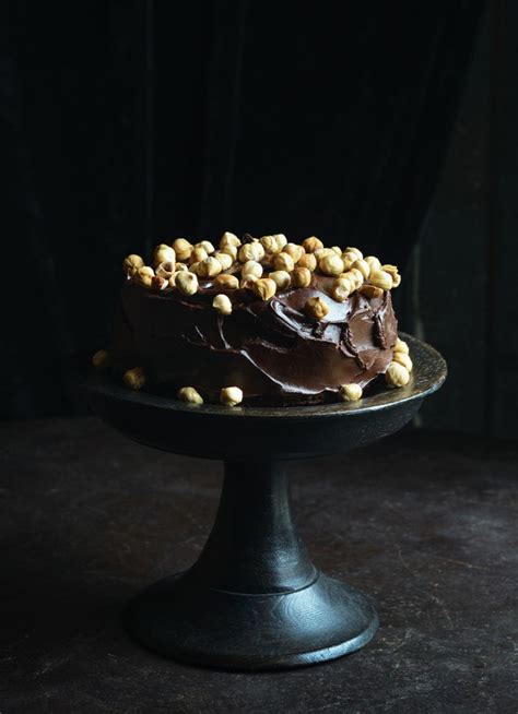 Hazelnut Chocolate Cake With Frangelico Ganache Dish Magazine