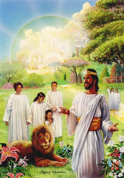 Living With Jesus In The New Jerusalem Imagens De Biblia Imagem De
