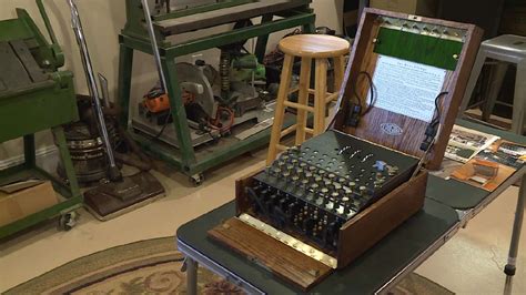 Working Without Plans Ogden Man Creates Homemade Wwii Enigma Machine