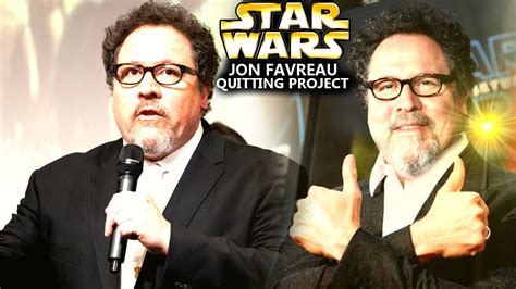jon favreau confirms leaving star wars project this is unexpected new details star wars