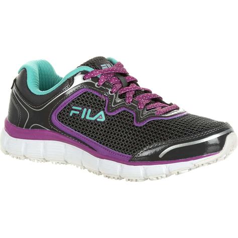 Fila Memory Fresh Start Womens Slip Resistant Work Athletic Shoe