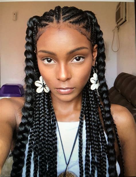 Pin By 💫baby Dream On ‍‍♀️hairstyles‍‍‍‍‍ African Braids Hairstyles