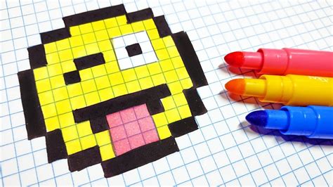 Handmade Pixel Art How To Draw A Emoji Pixelart Dessin Pixel Porn Sex