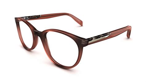 karen millen women s glasses km 124 brown round plastic acetate frame €189 specsavers ireland