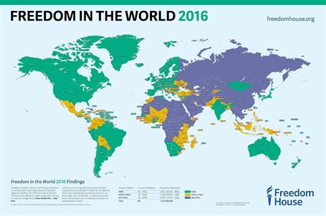 World Of Freedom In 2017 Vivid Maps Ap Human Geography World Map
