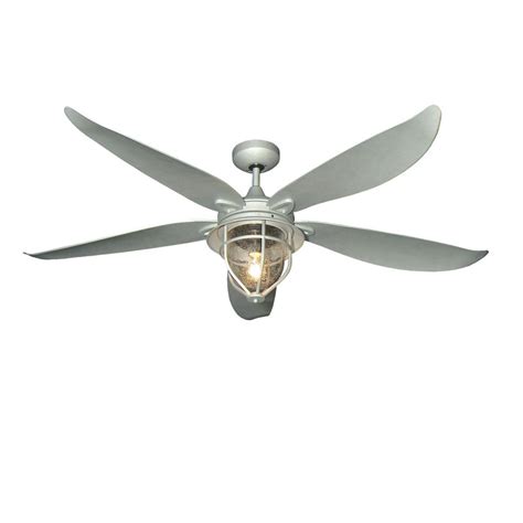 This is an energy star ceiling fan that comes without a light kit. TroposAir St. Augustine 59 in. Indoor/Outdoor Galvanized ...