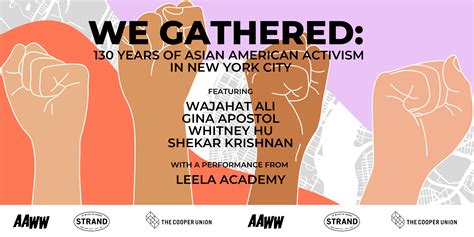 Live We Gathered 130 Years Of Asian American Activism In New York City Asian American