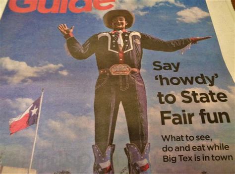 State Fair Howdy From Big Tex Creamy Pet Flickr
