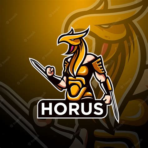 Premium Vector Horus Esport Logo Gaming Template