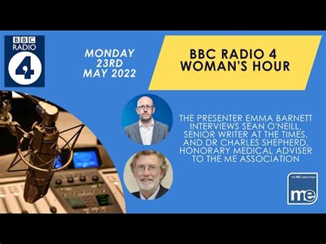 Bbc Radio Woman S Hour Discusses Me Cfs Youtube