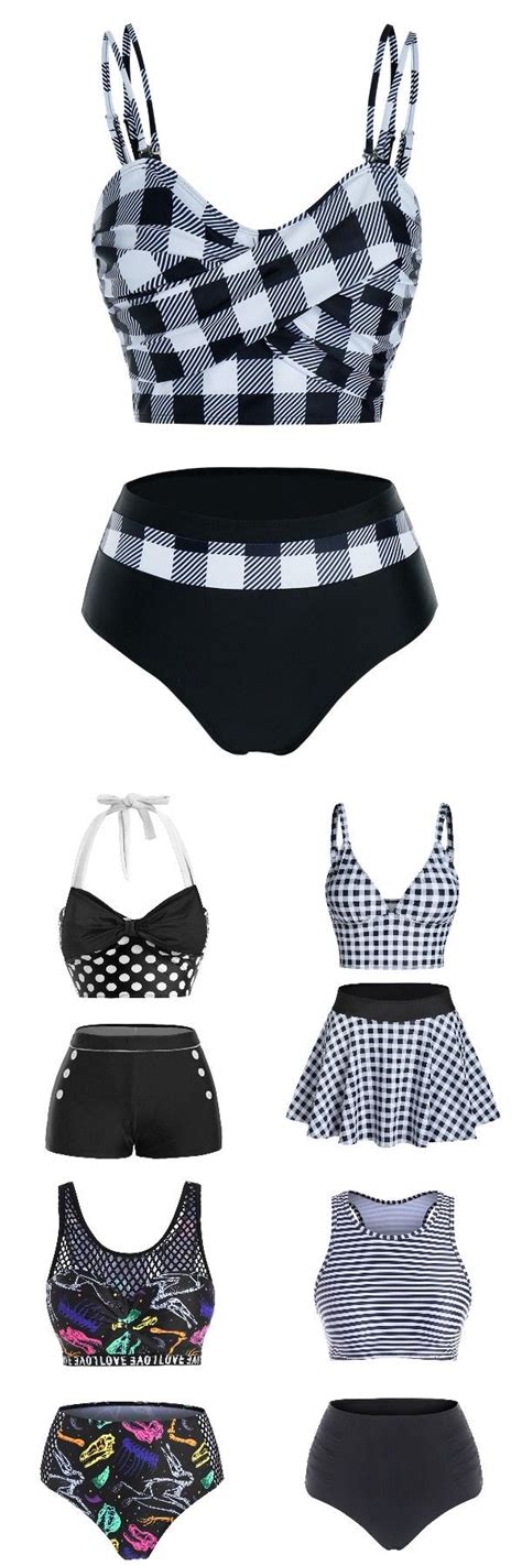 Rosegal Black Summer Bikini Travel Must Have Cute Bathing Suit