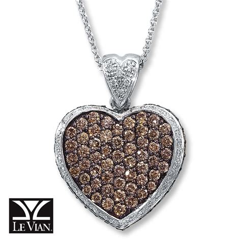 Levian Chocolate Diamonds Ct Tw Necklace K Vanilla Gold