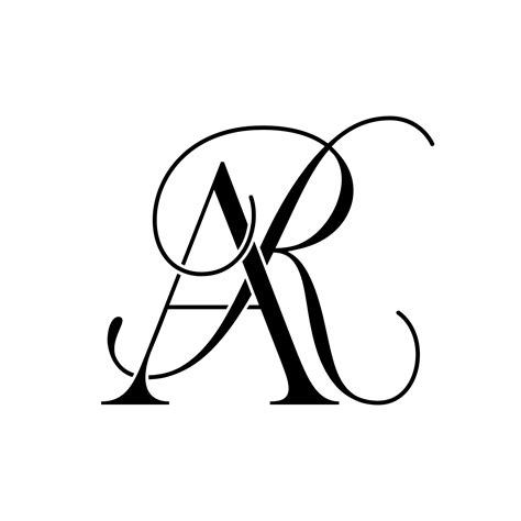 Monogram Business Logo Modern Logo Design Premade Logo Ra Ar Etsy