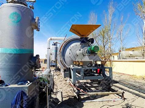 Installation Of Blj Oil Sludge Pyrolysis Plant In China Beston Company