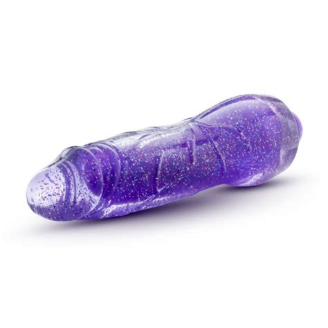 Glow Dicks Molly Glitter Vibrator Purple Blush Novelties Somethingsexyplanet