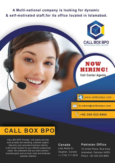 Islamabad Call Center Job