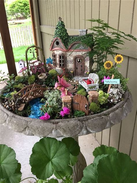 Create Cute Fairy Garden Ideas 37 Miniaturefairygardens