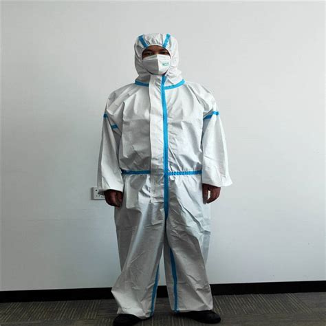 Protective Coveralls Suit Disposable Single Use Medical Use Personal