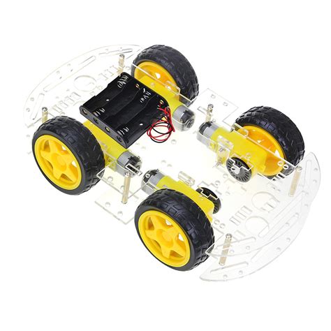 Buy The Perseids Diy Robot Smart Car Chassis Kit With Speed Encoder