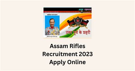 Assam Rifles Recruitment 2023 Apply Online For Various Posts