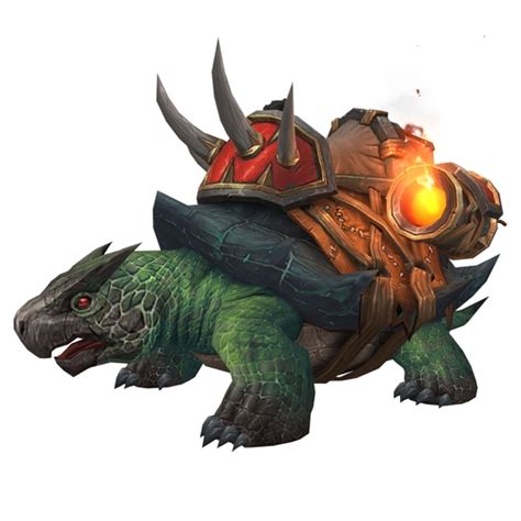 Savage Green Battle Turtle Warcraft Mounts
