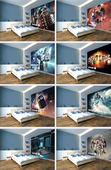 Doctor Who Wallpaper Mural New Tardis Interior Merchandise Guide