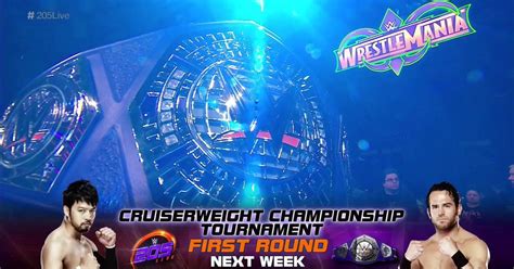 WWE Announces Cruiserweight Tournament Culminating At WrestleMania 34