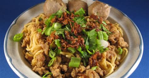 Culinary Musing Of A Silicon Valley Mom Indonesian Bakmi Dry Noodle Dish
