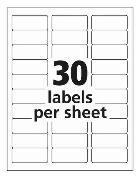 30 Up Address Labels Label Us • Iworkcommunity